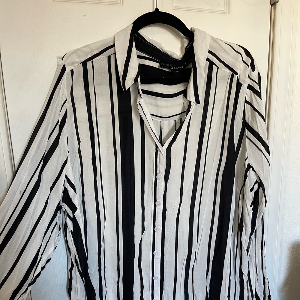 Stripe Blouse Top